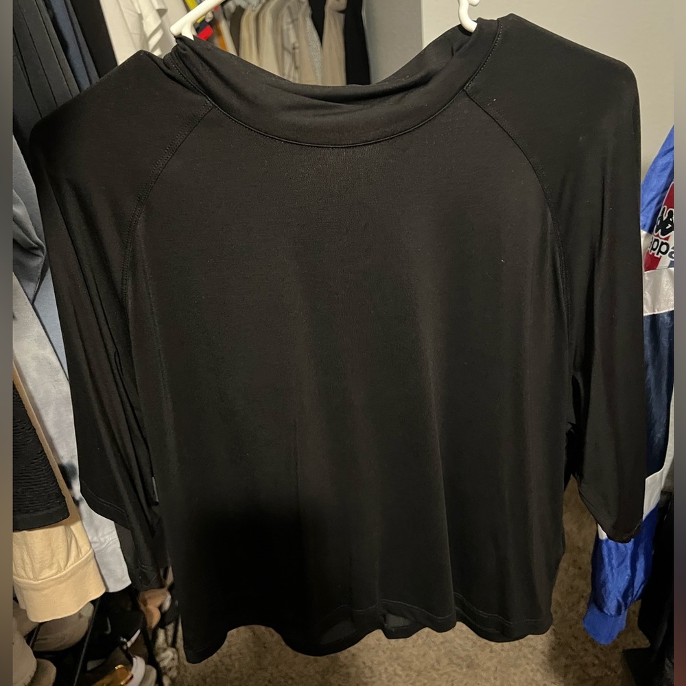 BuffBunny Collection Black Workout Top